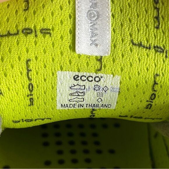 Ecco Spikeless Golf Shoes Mens EU 40 US 7 Gray Biom Hydromax Yak Leather - Picture 8 of 9